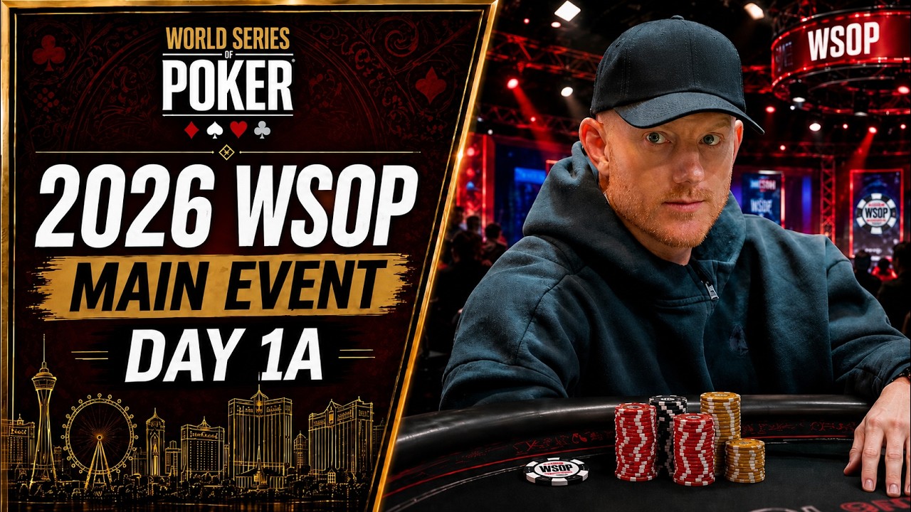 $10,000 Main Event - Day 1A | World Series of Poker