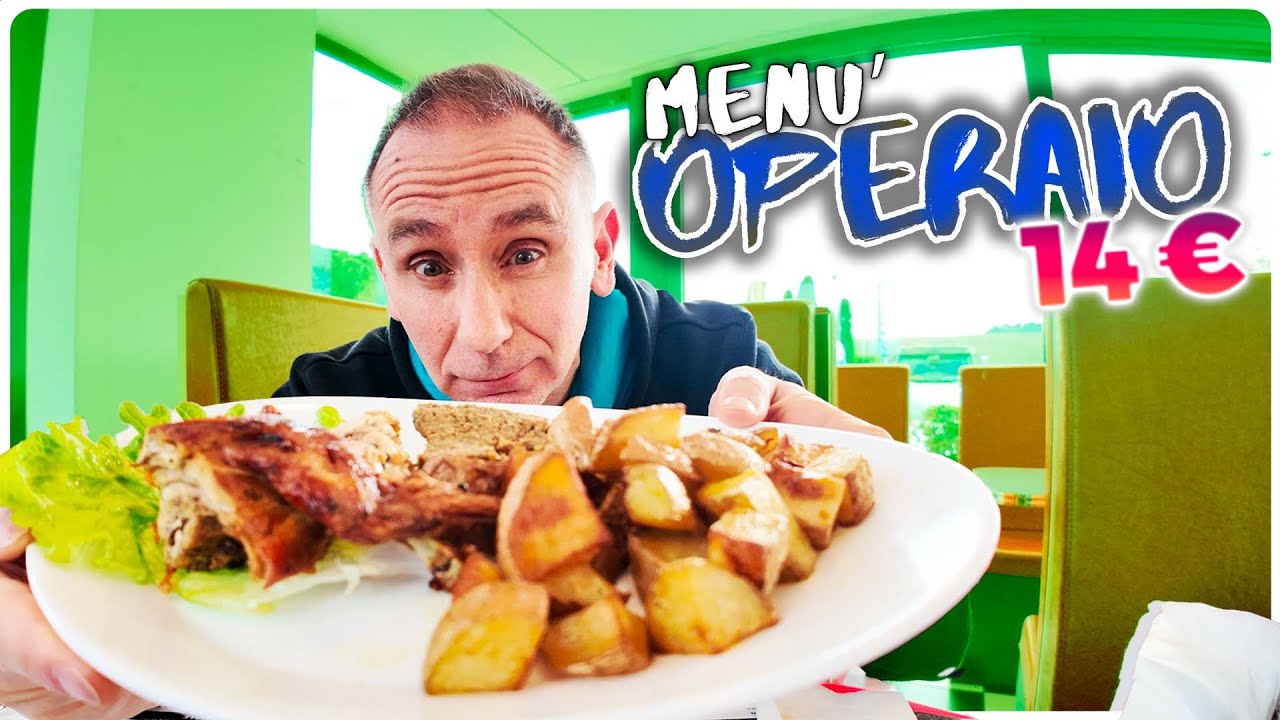 Un menù OPERAIO gigante a SOLI 14€