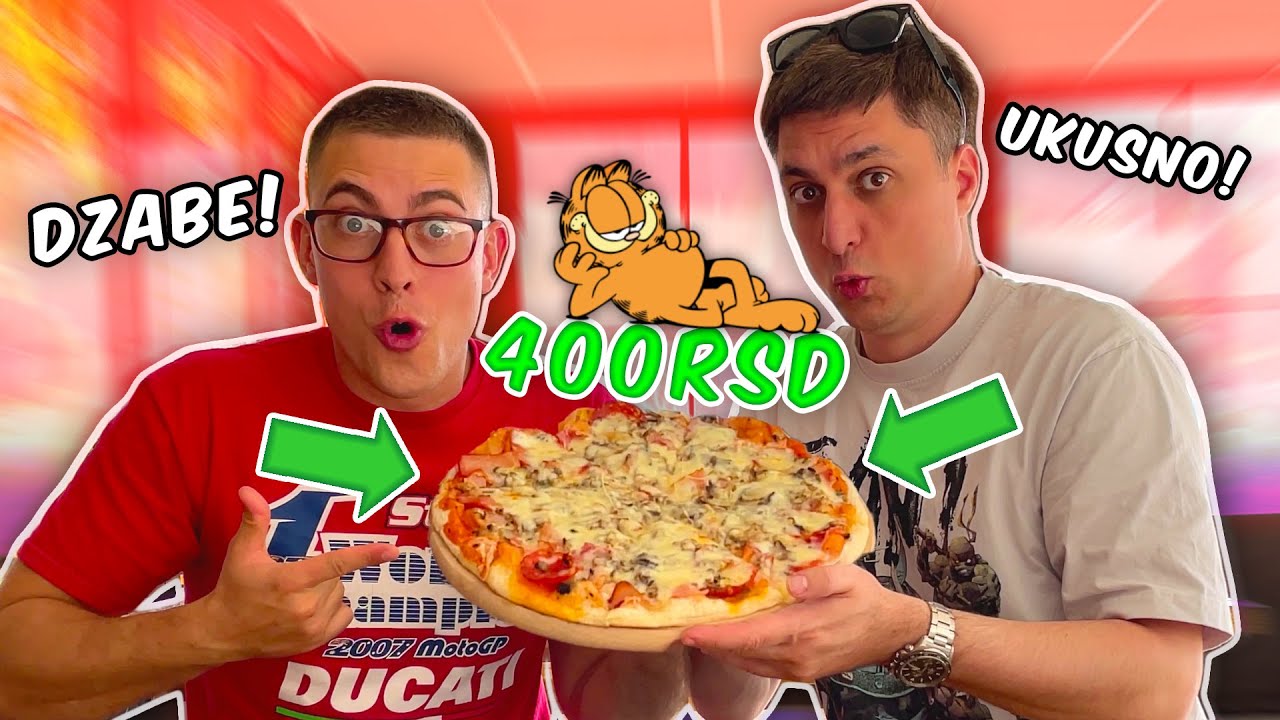 Garfield - Da li je ovo NAJBOLJI fast food u Boru ?