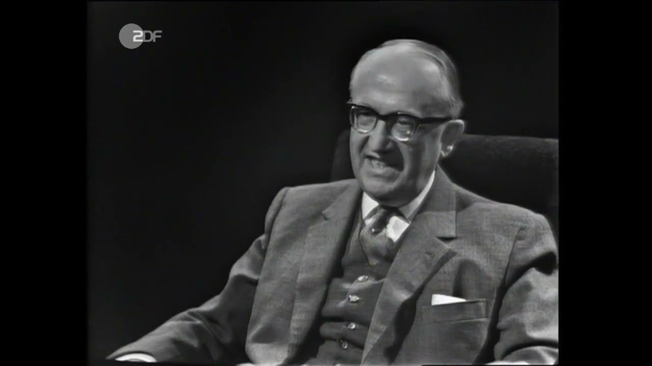 Günter Gaus im Gespräch mit Walter Hallstein (1965)