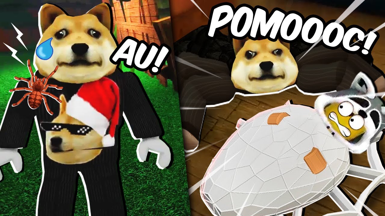 Utek&aacute;me Pred ODPORN&Yacute;M Pav&uacute;kom v ROBLOXE (CHYTIL N&Aacute;S) w/ @Asimister