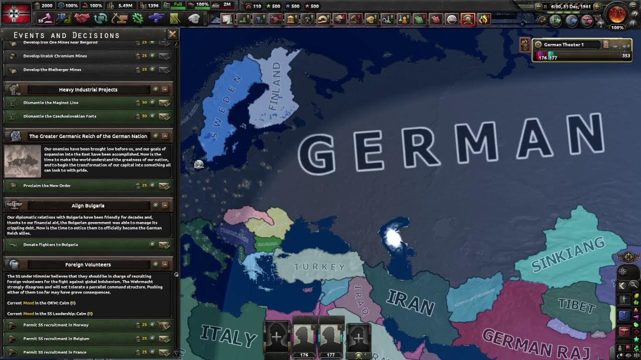 Hoi4 abo special 208 subs (mit cheats)