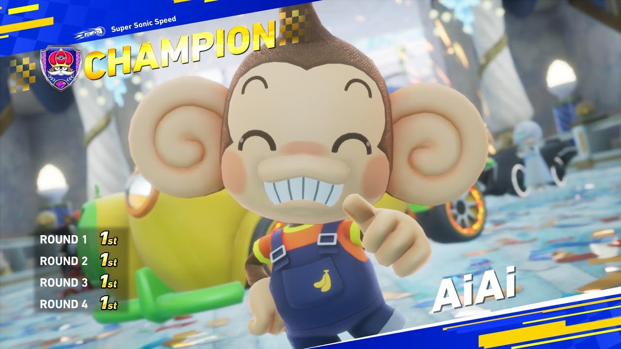 SONIC RACING CROSSWORLDS - AiAi Gameplay