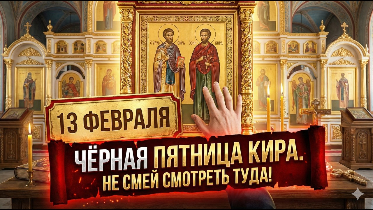 13 февраля Мученики Кир и Иоанн. Что нельзя делать 13 февраля. Главные запреты
