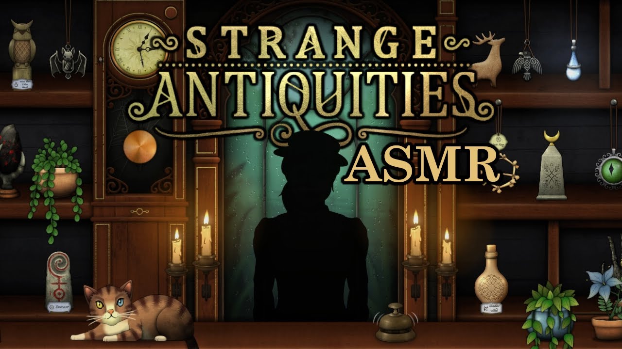 Cursed Curios & Relaxing Whispers ~ Strange Antiquities ASMR (close male ear to ear whispers)