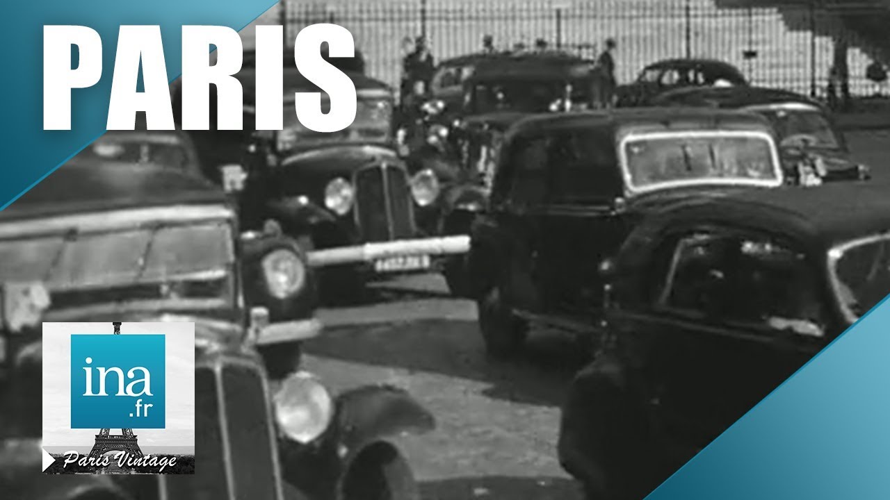 1949 : la circulation dans les bouchons à Paris | Archive INA