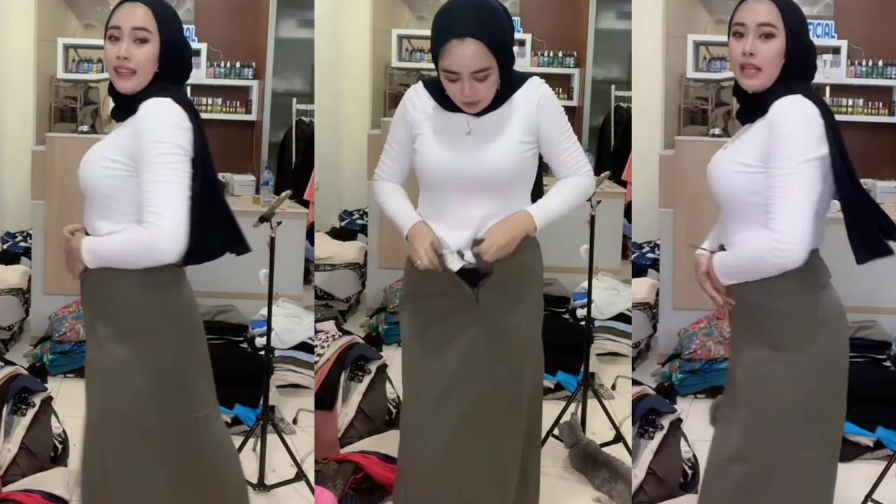 Hijab Style Try On Haul Random Rok Panjang Wanita Bahan Premium