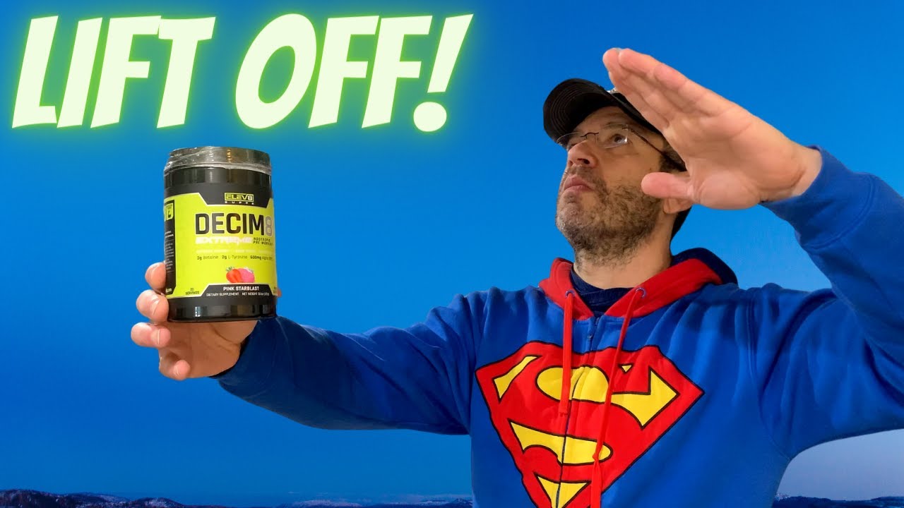 Get ready to FLY 🚀 DECIM8 Pre Workout Review