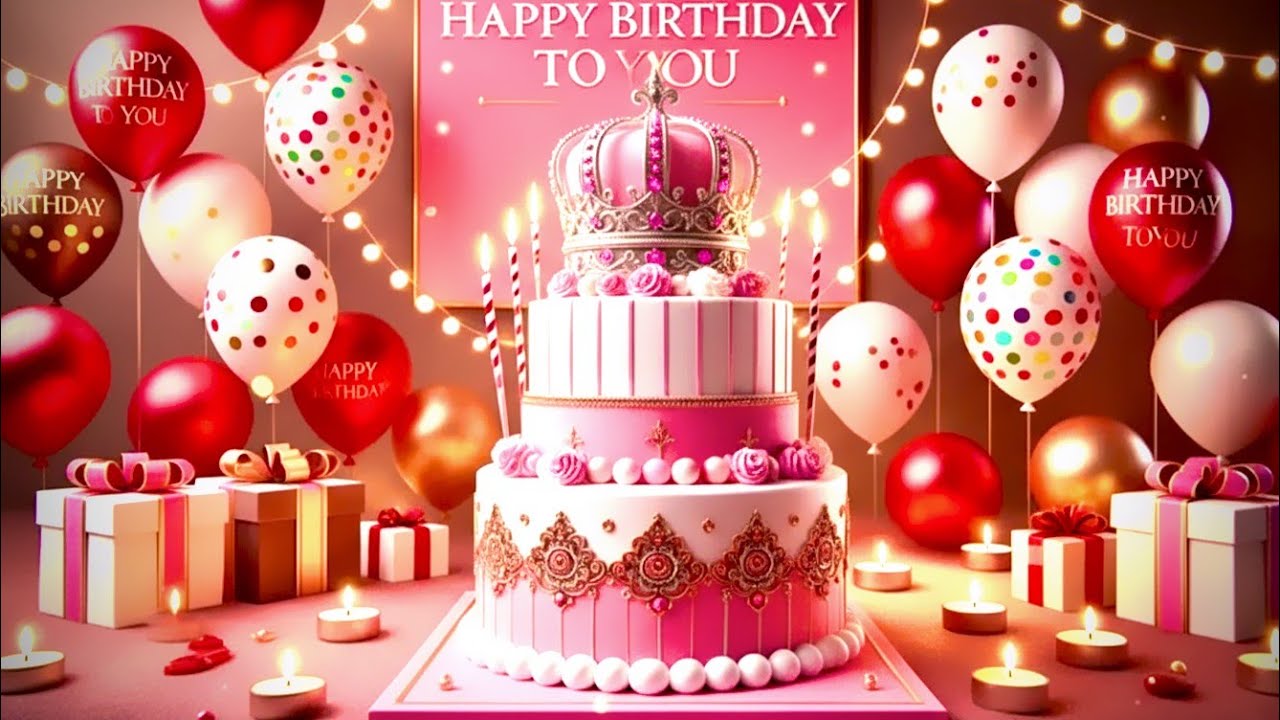 🎂 Beautiful Birthday Cake 🎉 | Happy Birthday To You Song🎁 💕 | Special Cake Celebration 2026