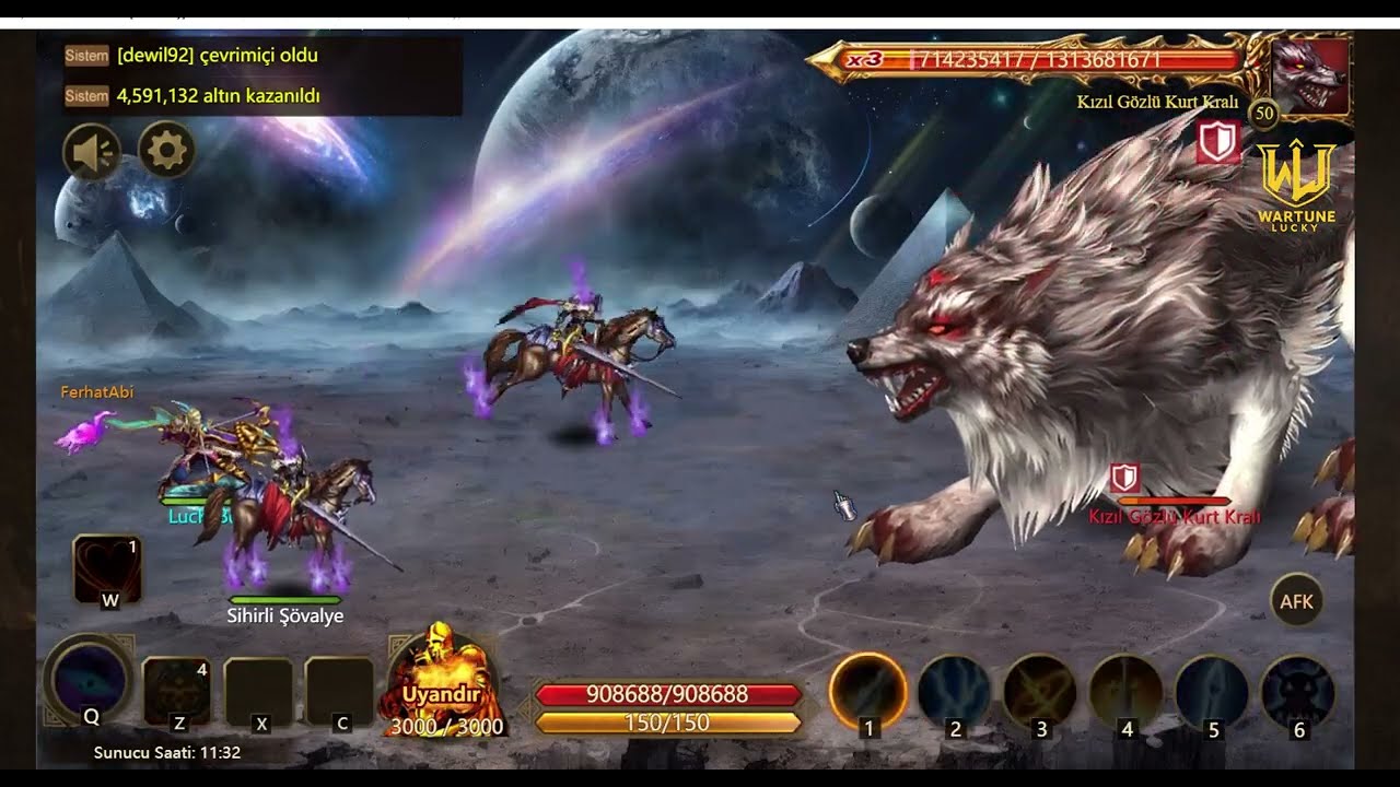 WARTUNE ULTRA LucKy | Dünya Boss Yaycı (Boss Kombosu)