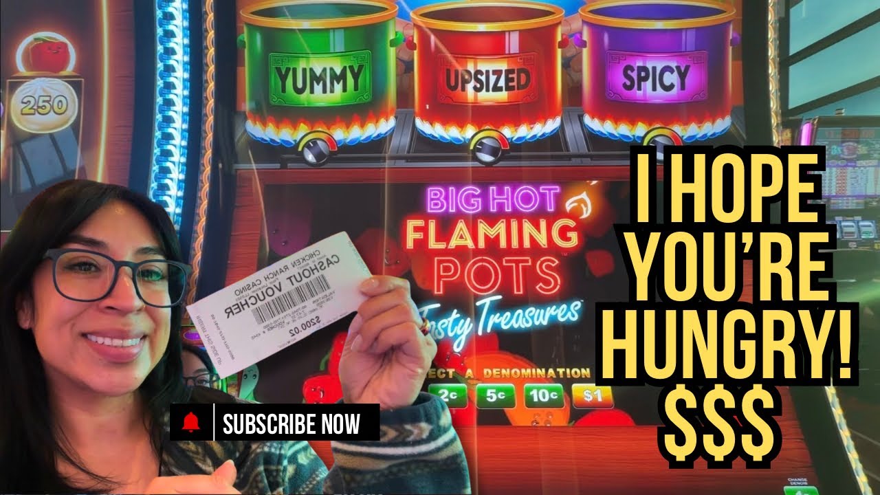 BIG HOT FLAMING POTS AS A LOW ROLLER! LETS DOUBLE!!