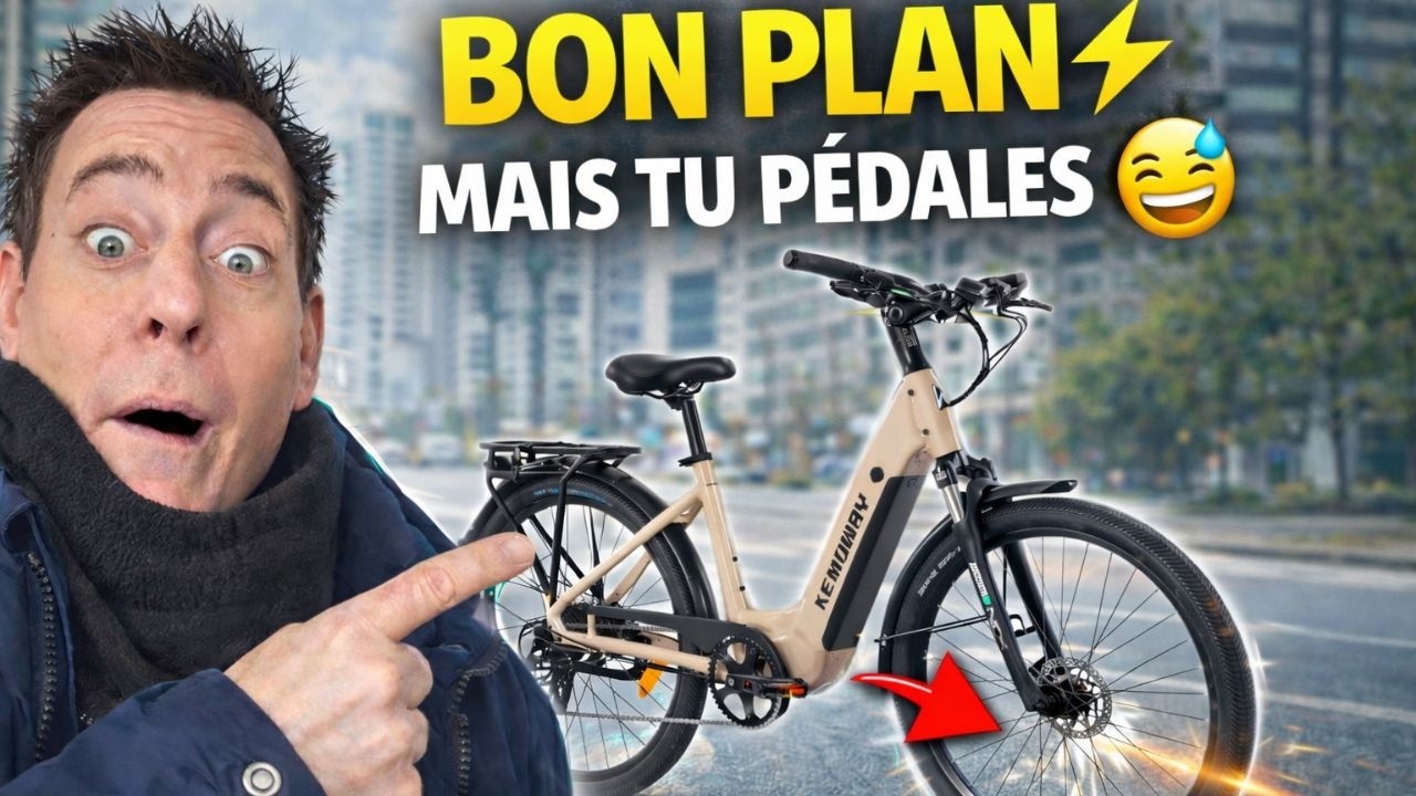 Le VÉLO ÉLECTRIQUE le mieux équipé à ce prix ? Kemoway K5R