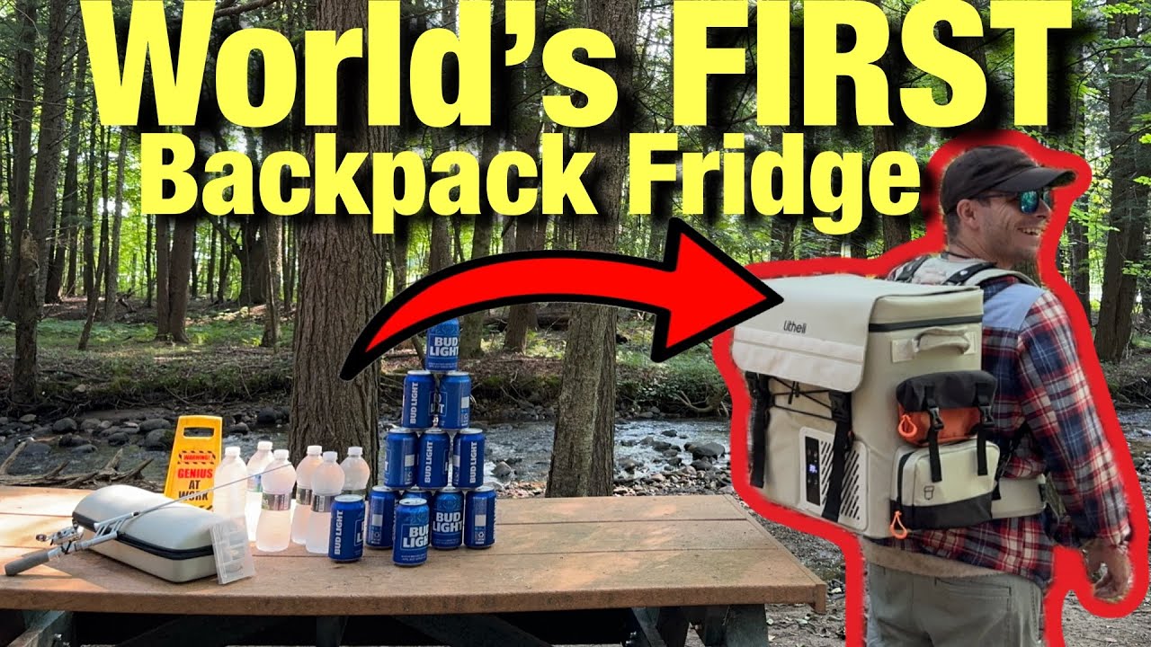 FrozenPack World&rsquo;s FIRST Backpack Refrigerator