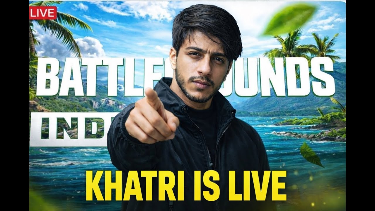 BGMI LIVE 🔴 | Khatri Is Live | Aggressive Gameplay & Rank Push | Battlegrounds Mobile India