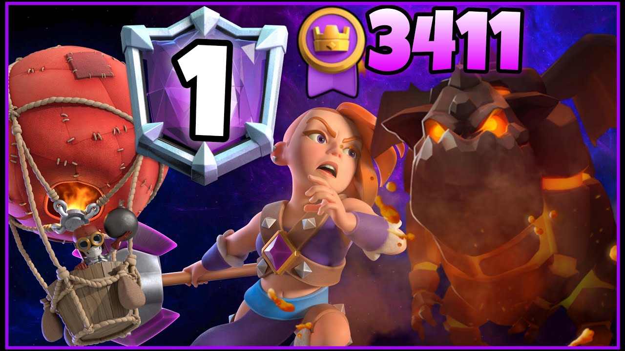#1 IN the World🌍 with Lavaloon Deck.!