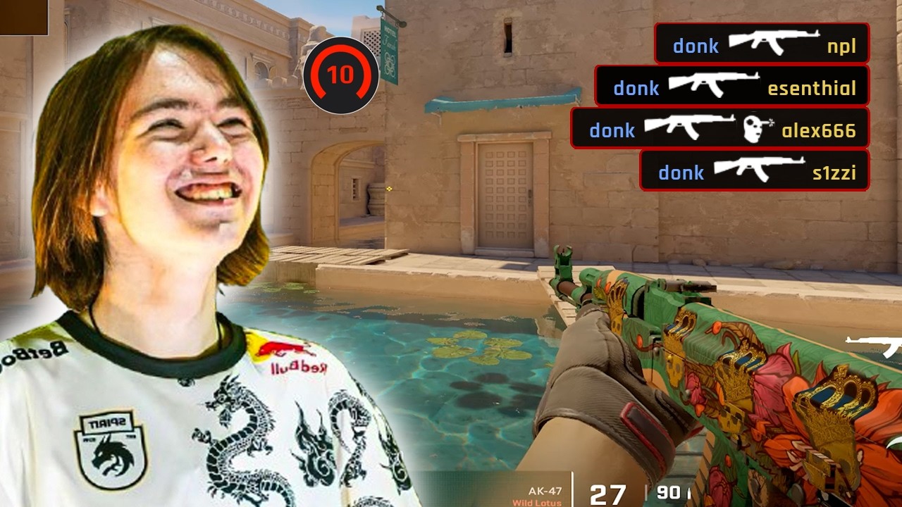 donk 29 Kills | Destroys FACEIT LVL 10 | 5000 ELO