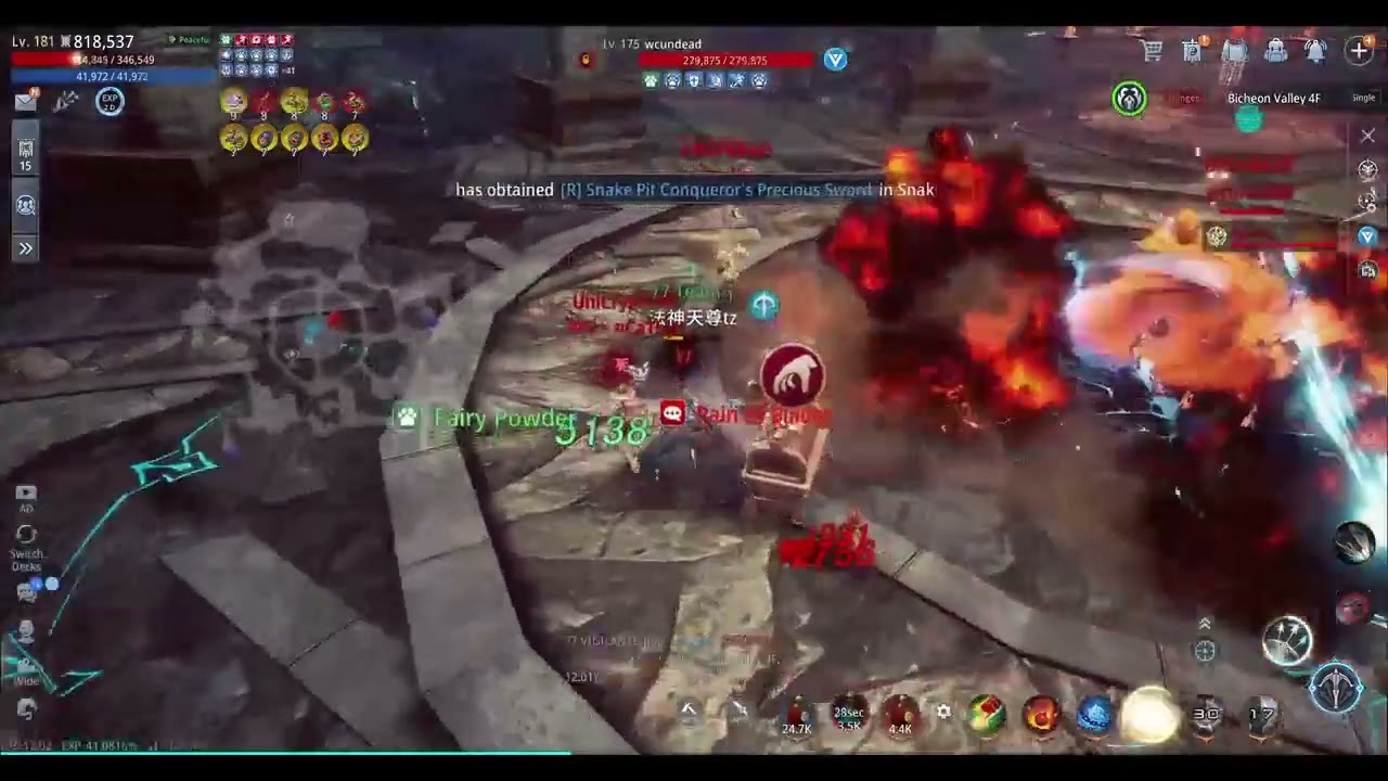 tz vs Wcundead at world Boss