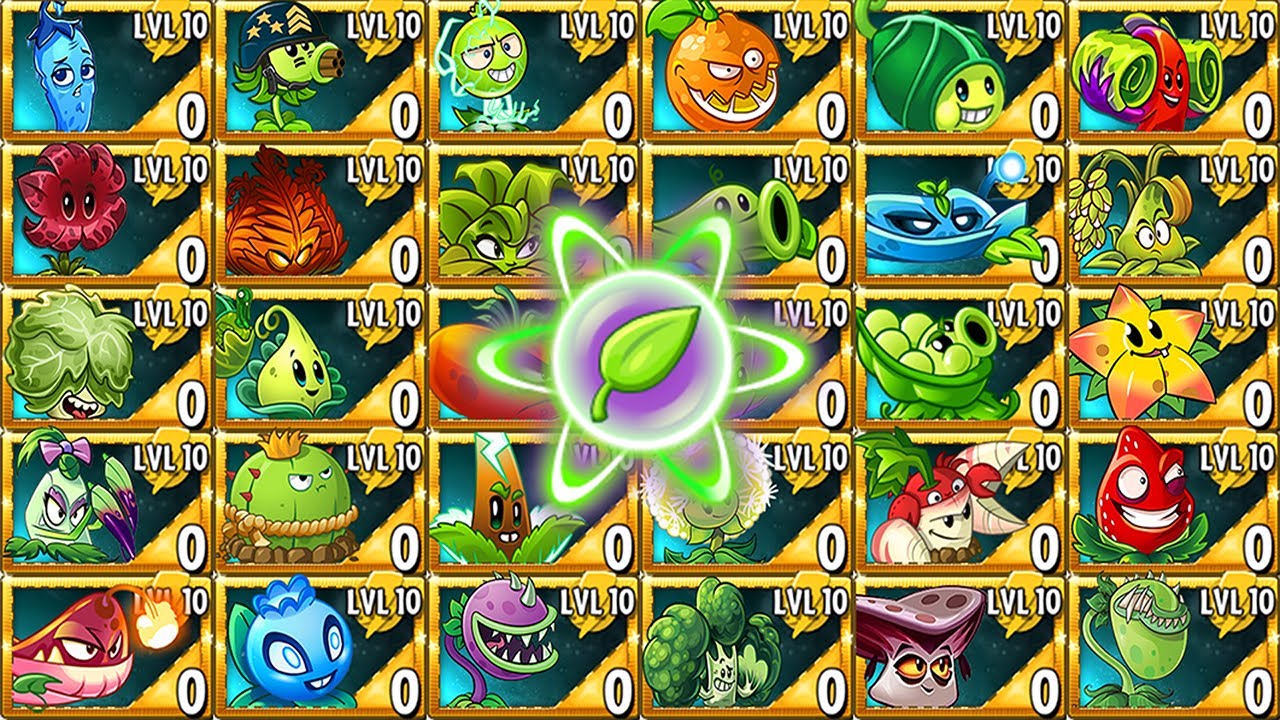 Plants vs Zombies 2 All PREMIUM Plants Challenge & Power-Up!