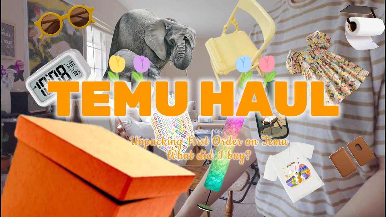 北美拼多多开箱｜首次｜超惊喜购物体验｜What did I buy | Temu Haul