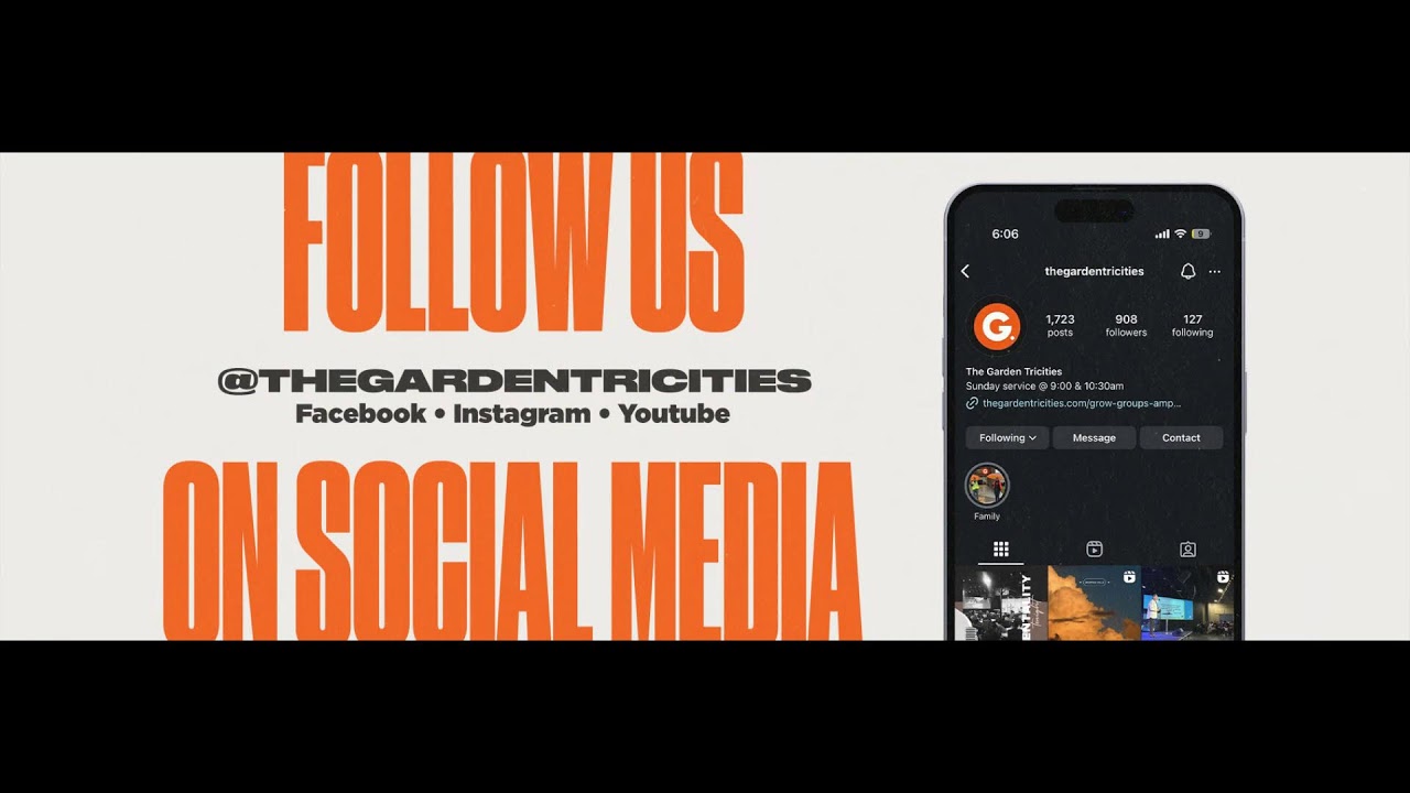 Join The Garden Church LIVE!
