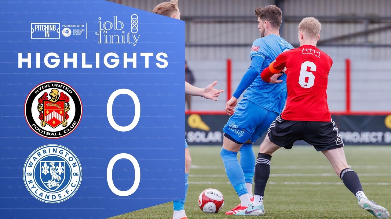 Hyde United vs Warrington Rylands | Match Highlights | 25/26 Season