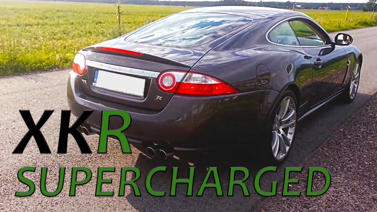 Jaguar XKR 4.2 V8 416 BHP Supercharged Acceleration and Exhaust Sound