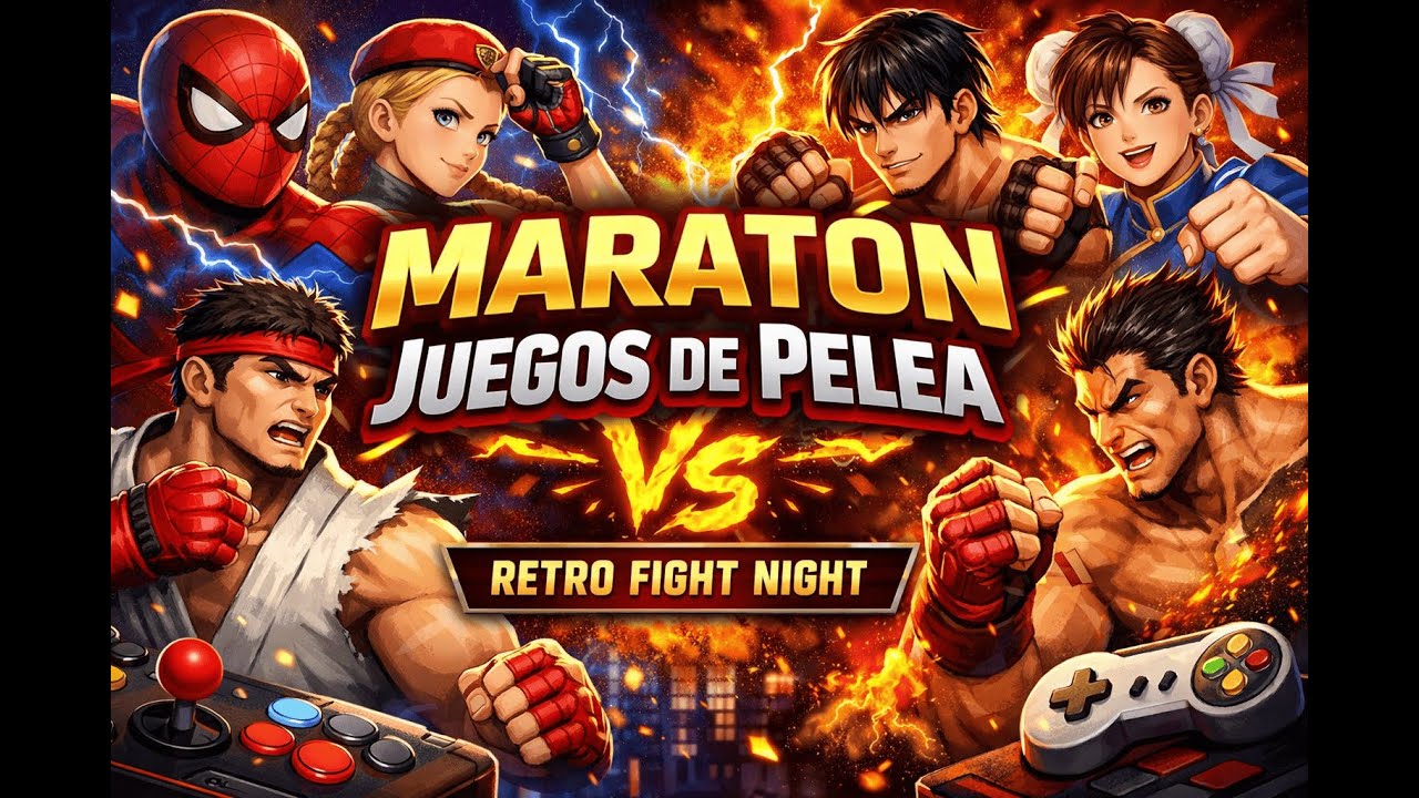🎮🔥 MARVEL VS STREET FIGHTER + TEKKEN 3 | RETRO FIGHT NIGHT 🔥🎮
