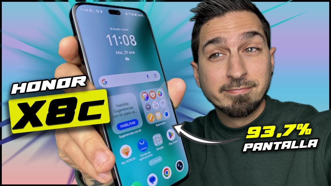 Honor X8C🔥Menuda CÁMARA SELFIE! ¿Es buen teléfono? Análisis completo✅
