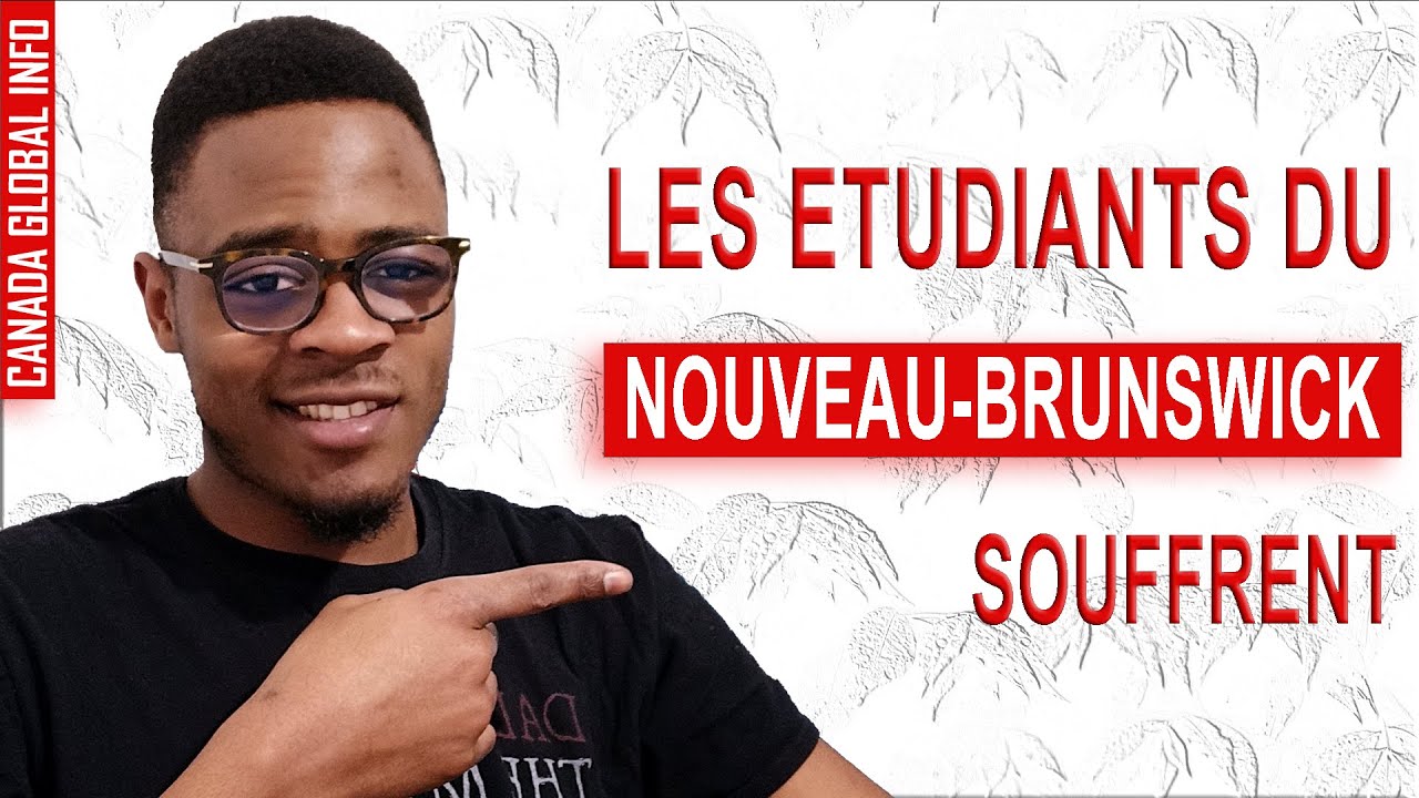 Les étudiants du Nouveau-Brunswick souffrent