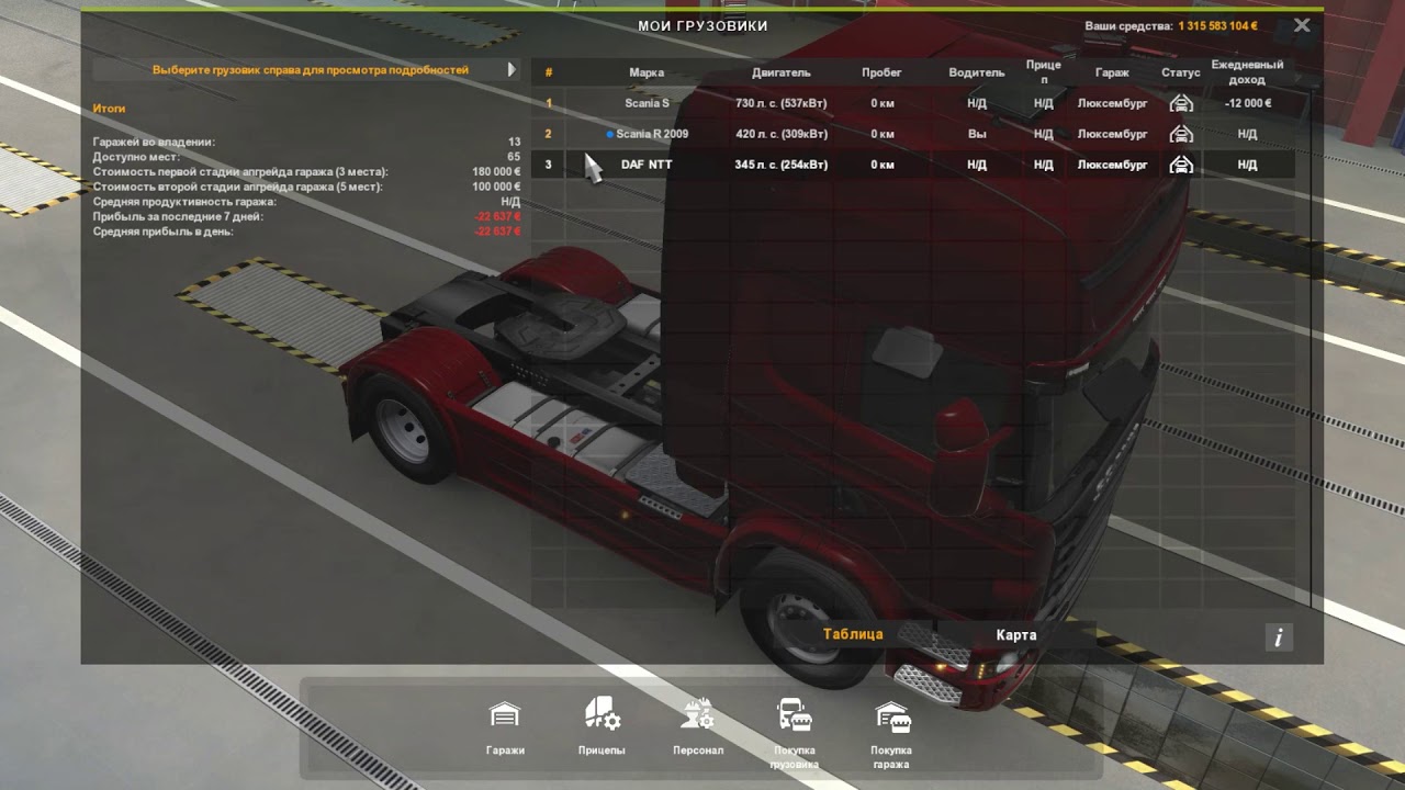[ETS 2 1.40 BETA] Обзор и тест драйв мода DAF NTT версия 1.1 от XBS