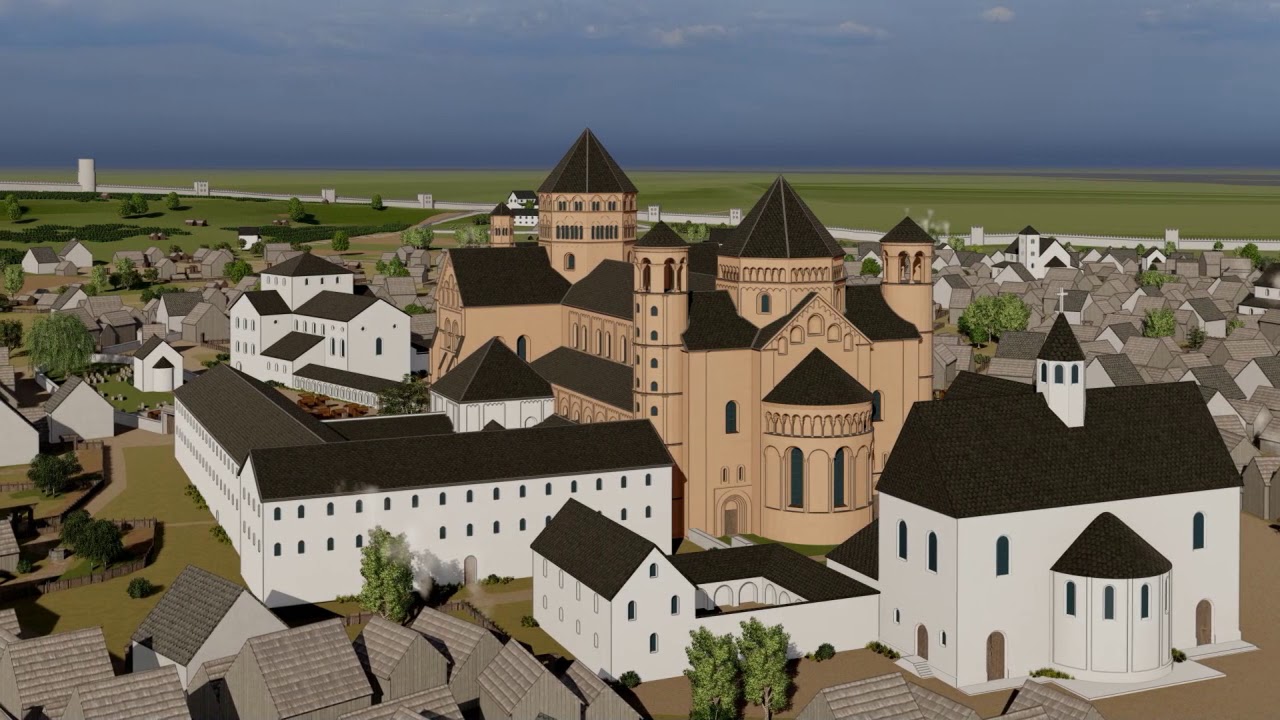 Digitale Stadtmodelle: Mainz um 1250