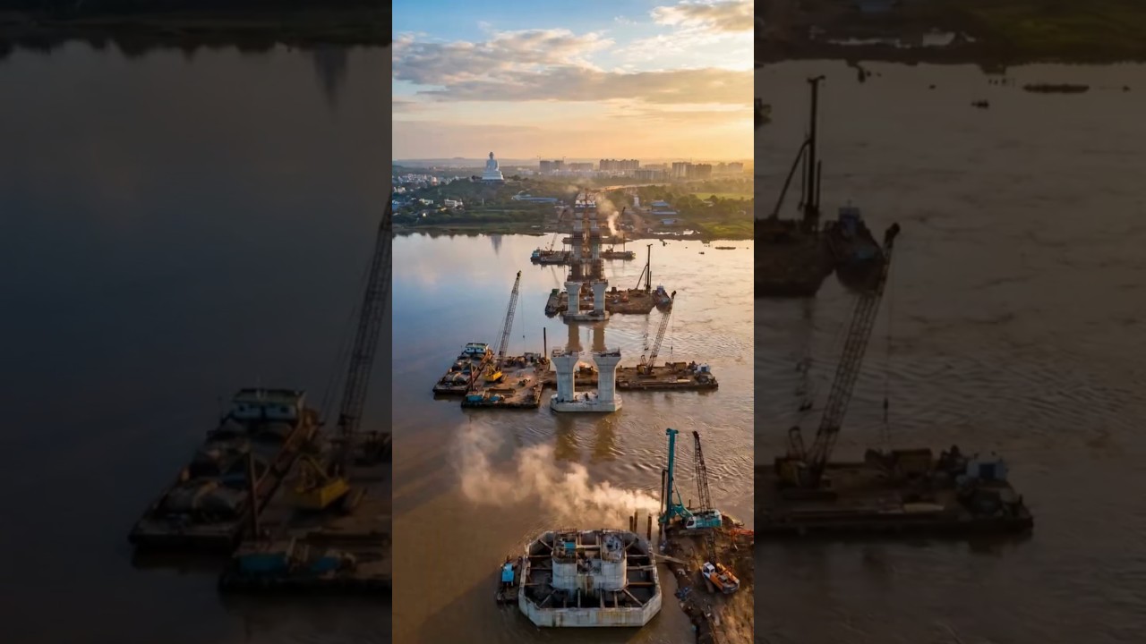 Amaravati &ndash; 2,500,00,00,000 Rs Krishna River Mega Bridge | Good Connectivity #amaravati #viral #news