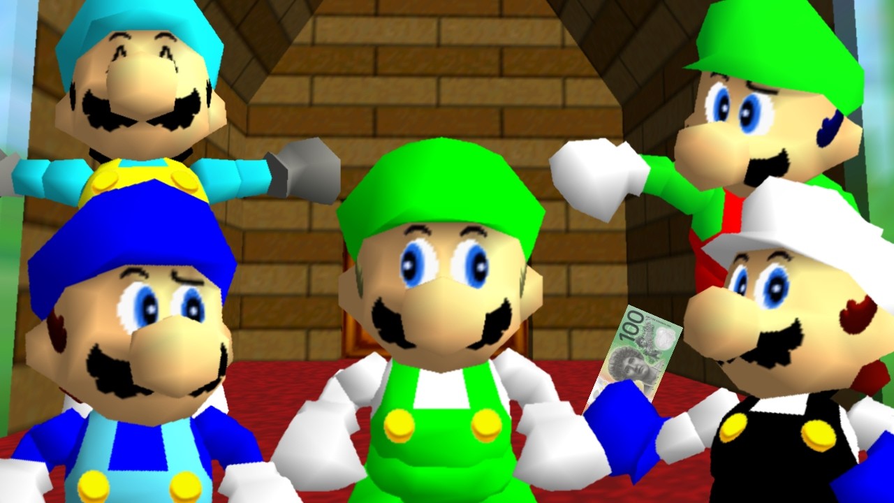SM64 Bloopers: A Visit from DreamRayz