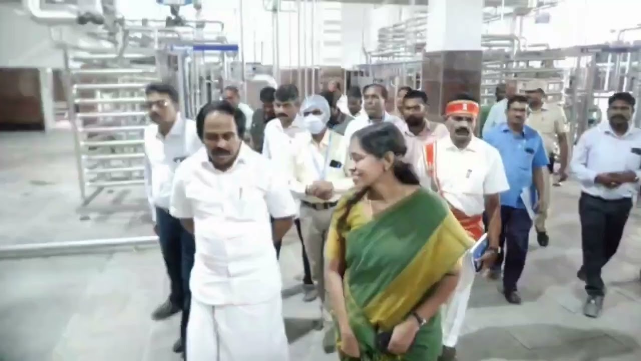 Hon'ble Milk and Dairy Development Minister l Aavin l Salem