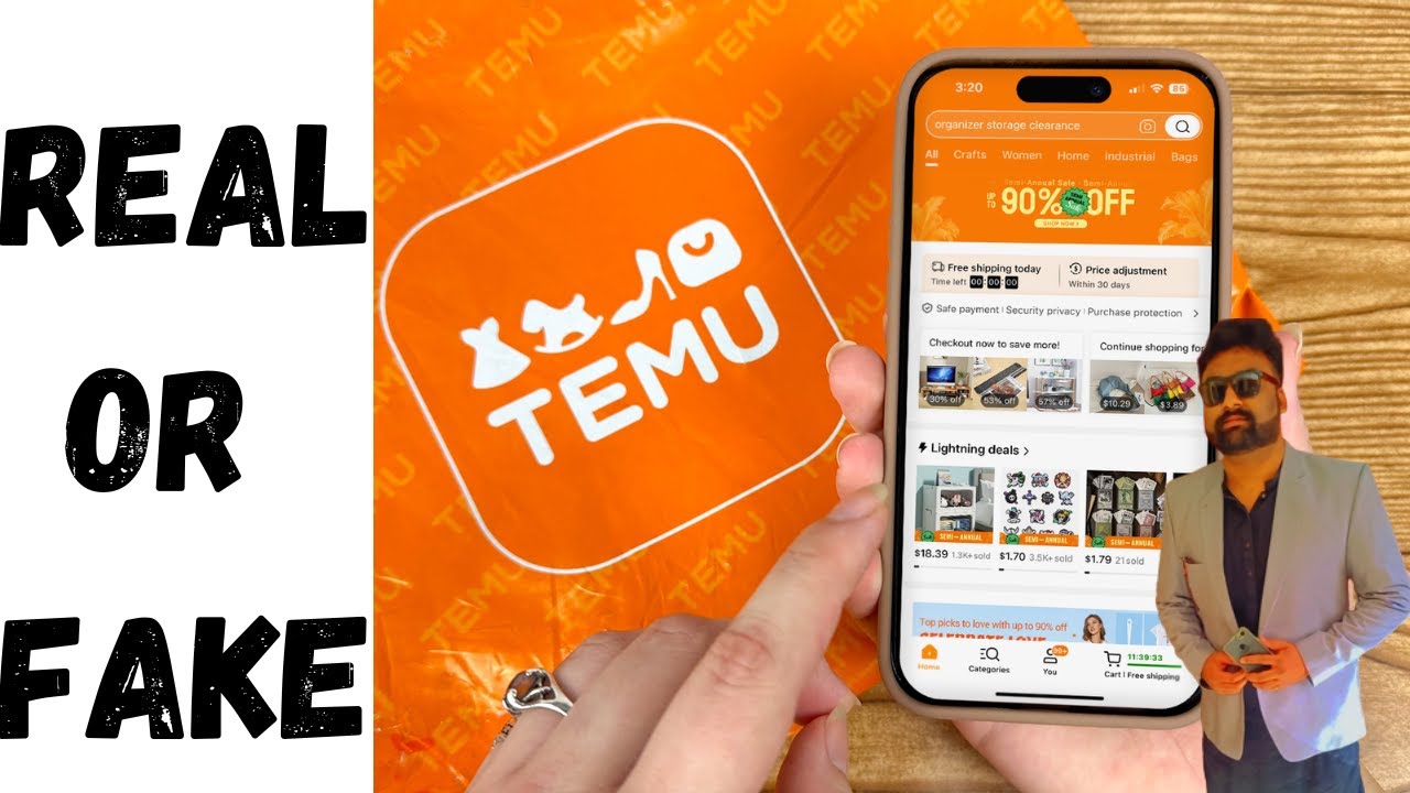 Temu Real or Fake - temu app reviews pakistan - temu in pakistan - buying from temu