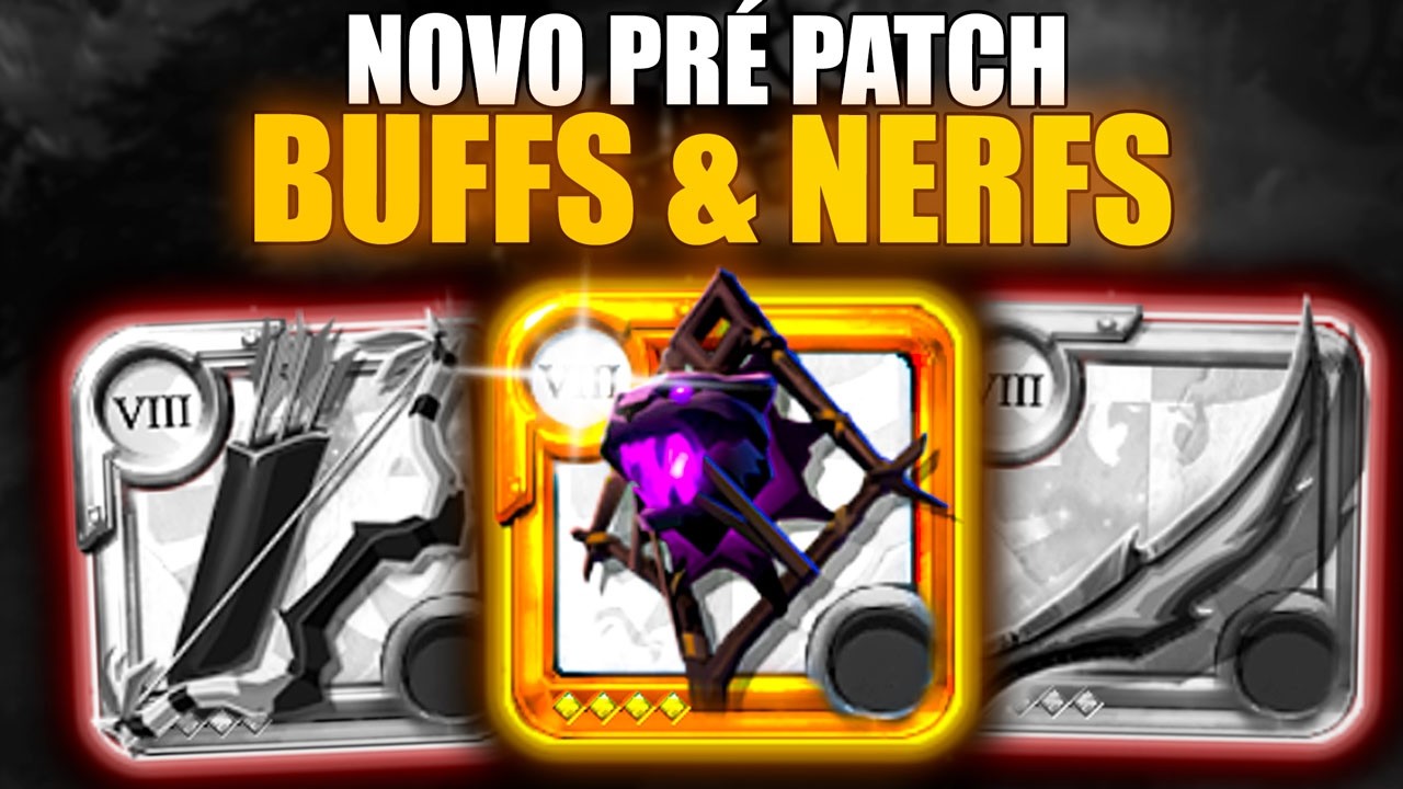 🔥 O PRÉ-PATCH QUE VAI MUDAR O META DO ALBION!