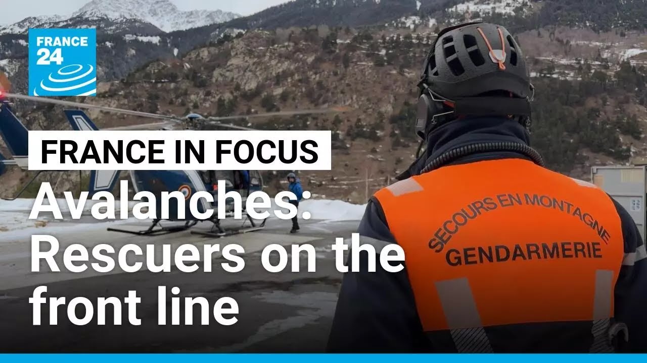 Avalanches in the Alps: Embedded with France's mountain rescue teams • FRANCE 24 English