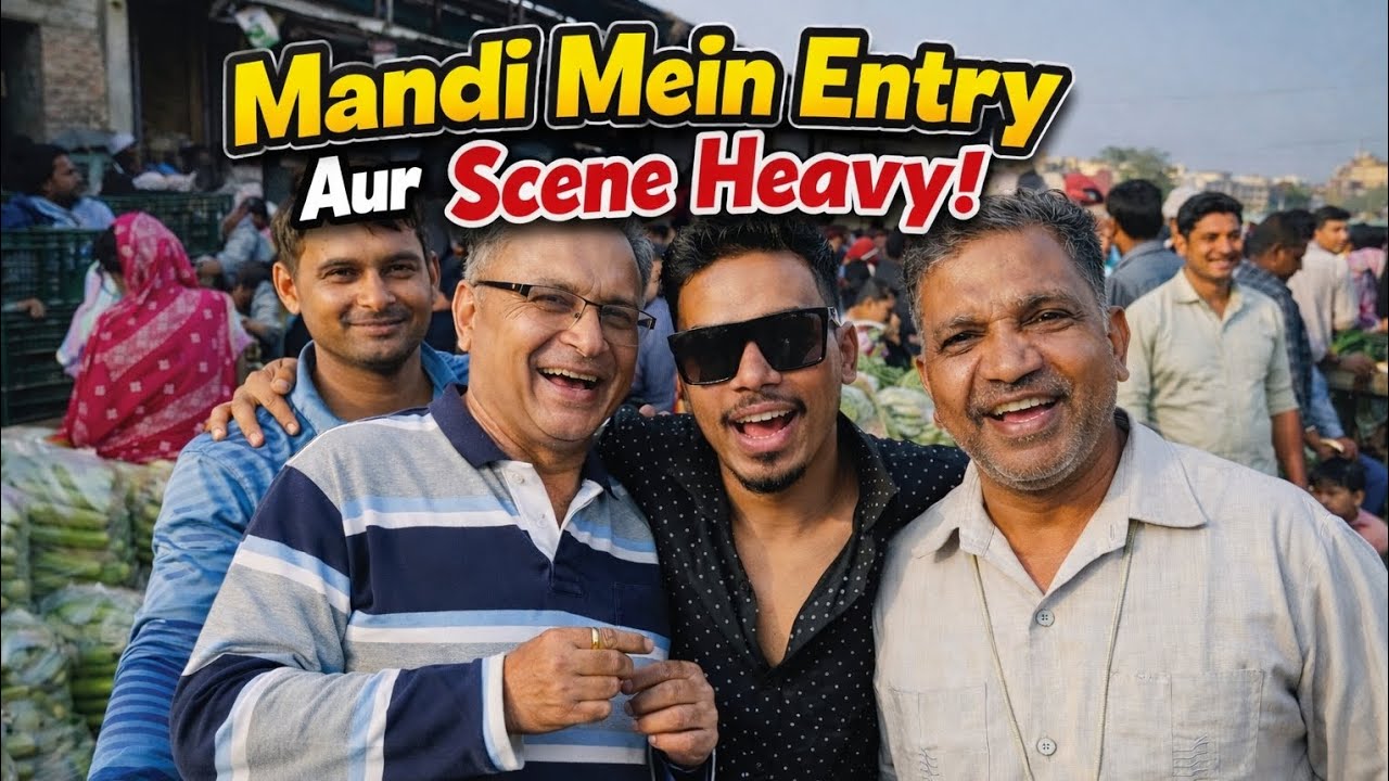 ✅ Public Mein Vlog Kaise Kare? 🎥 | Public Vlogging Tips for Beginners 😎 | Mandi Vlog India 🛒