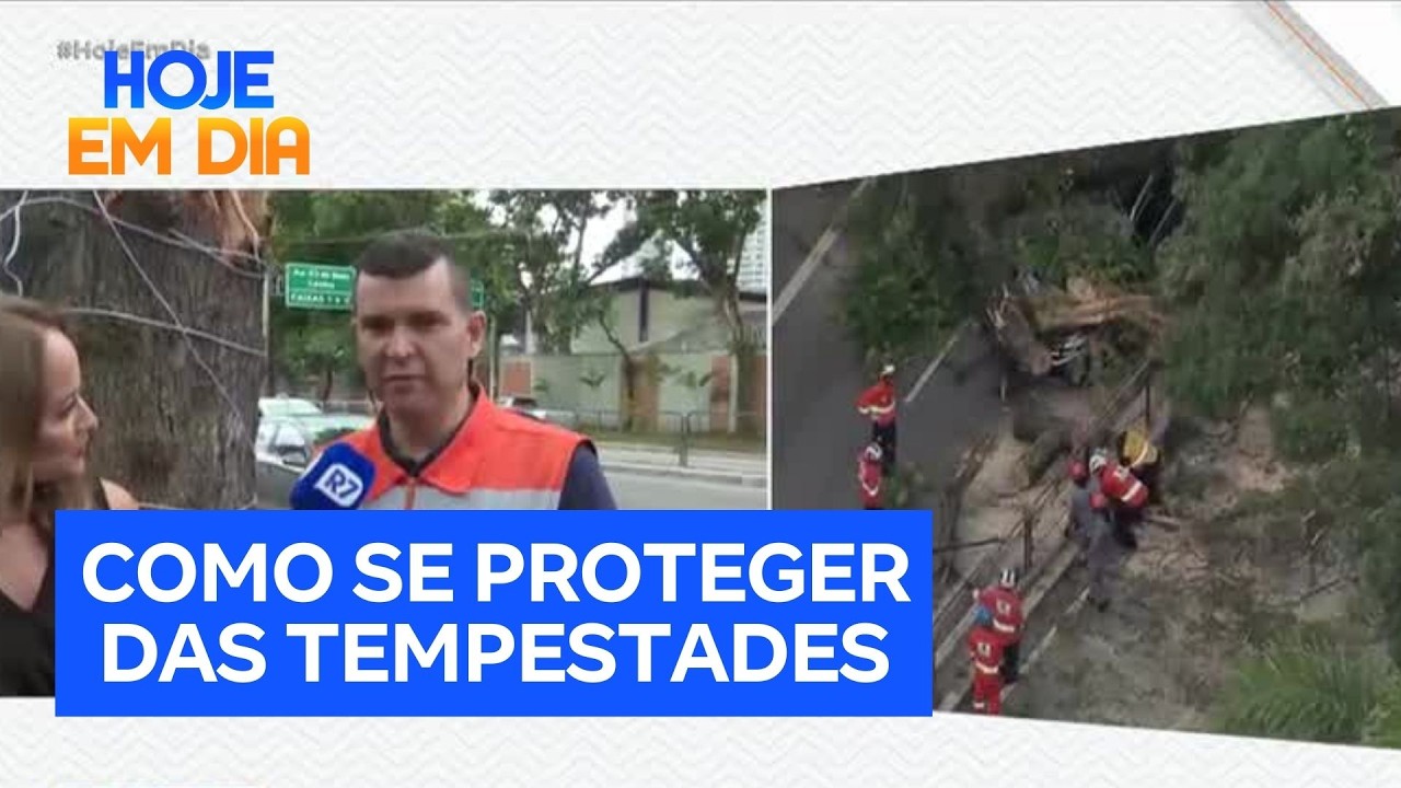 Veja dicas para se proteger durante as fortes chuvas previstas para São Paulo