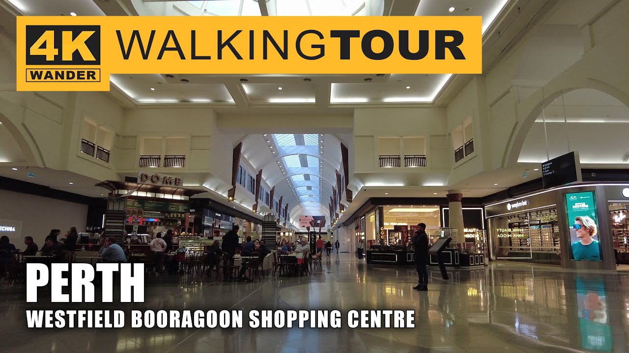 Westfield Booragoon Shopping Centre Walking Tour in Perth, Australia (4K 60fps)
