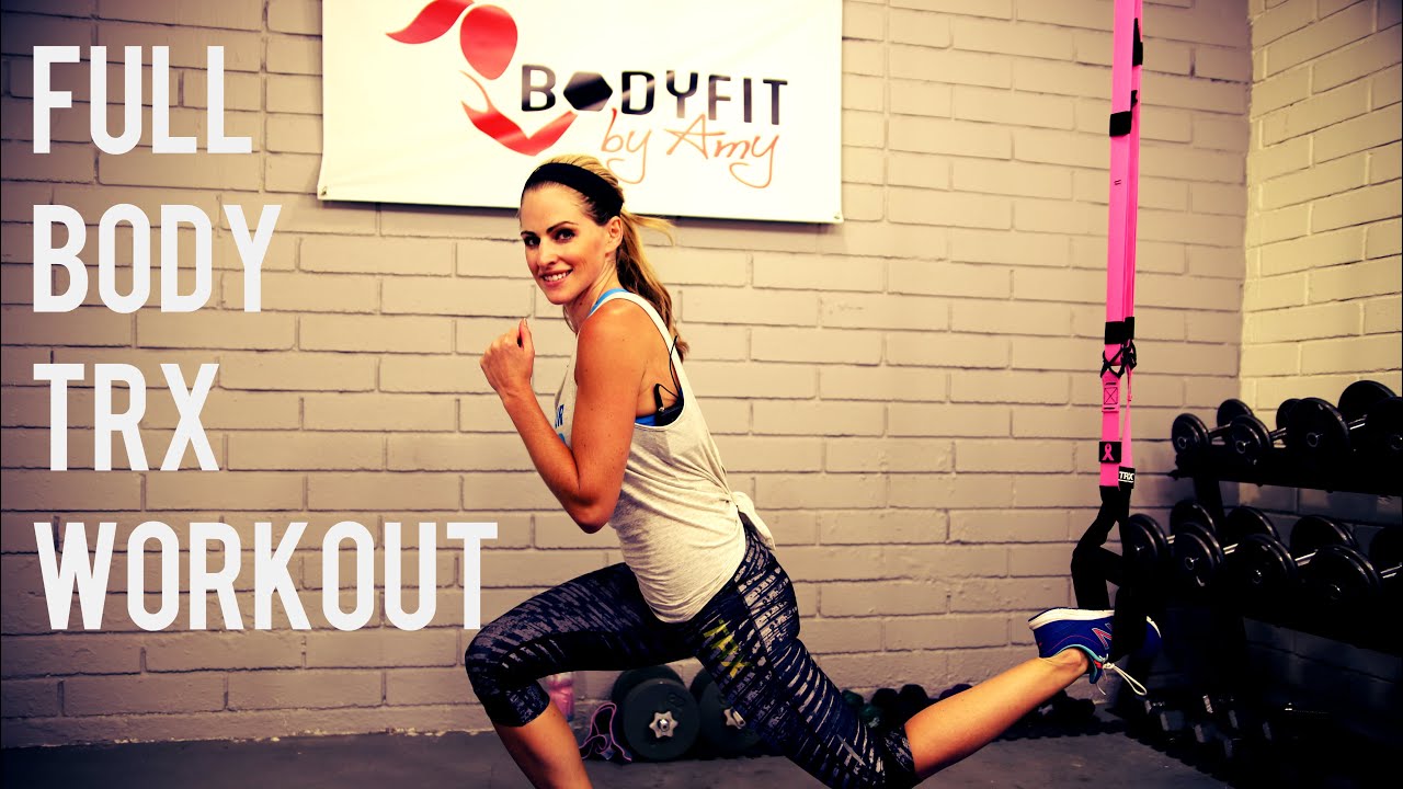 30 Minute Full Body TRX Workout for Strength and Cardio