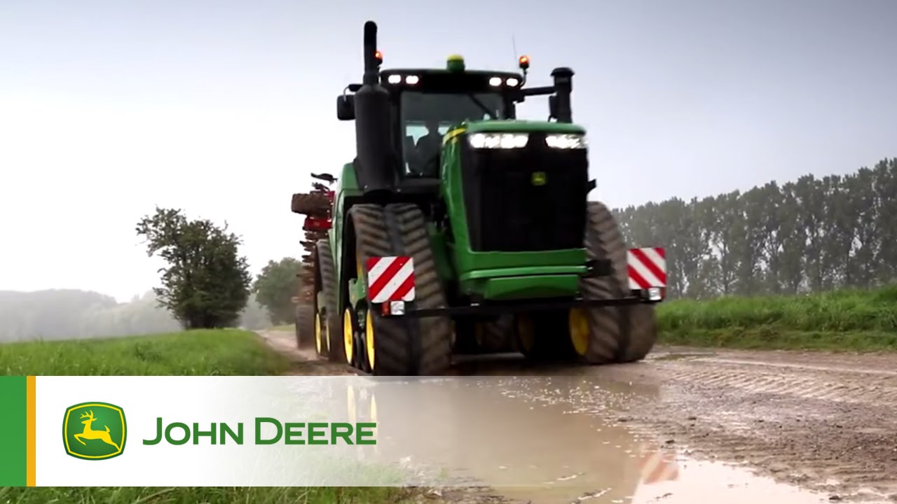 John Deere - La nueva serie de tractores John Deere 9RX &ndash; Jugando en el barro