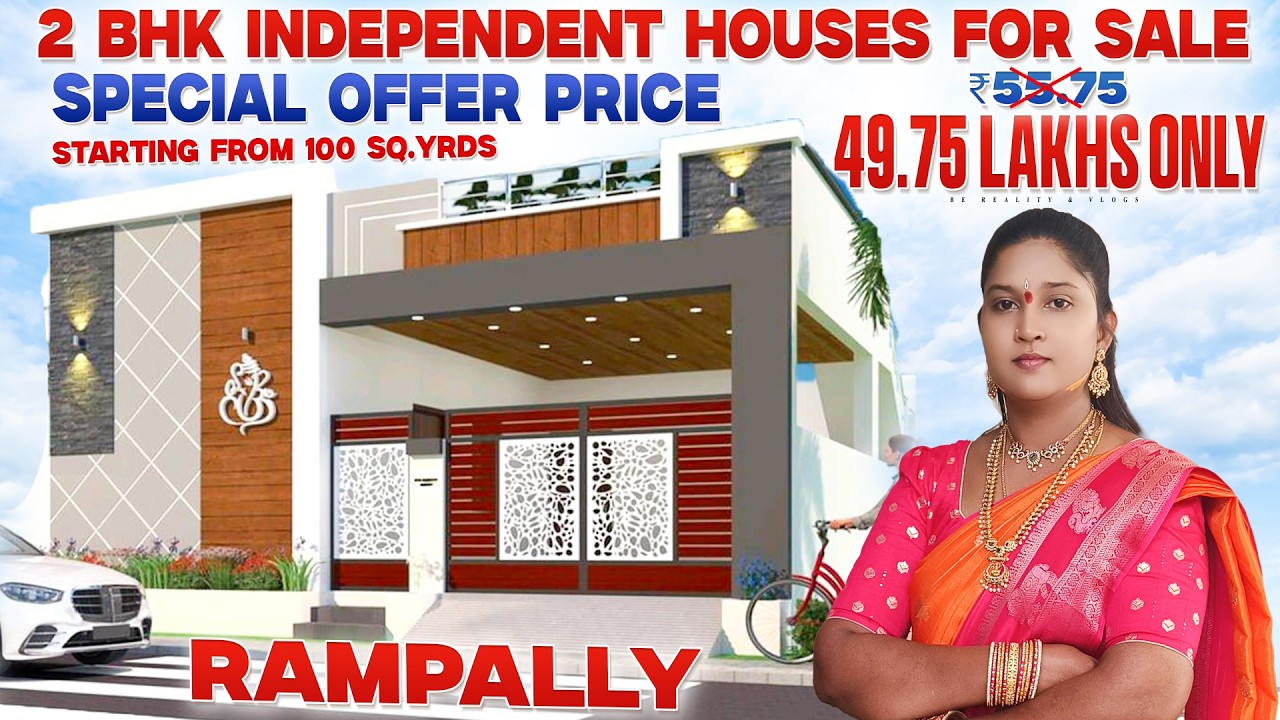 Very Low Budget GHMC Approved Villa Type Houses Near Main Road @ Rampally Hyderabad | Be Reality