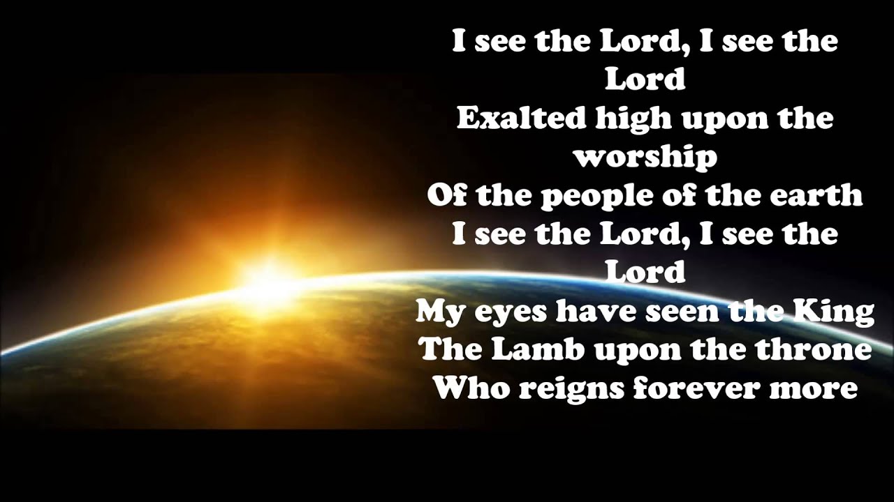 I See The Lord - Lyrics  (He Is Able)  CD