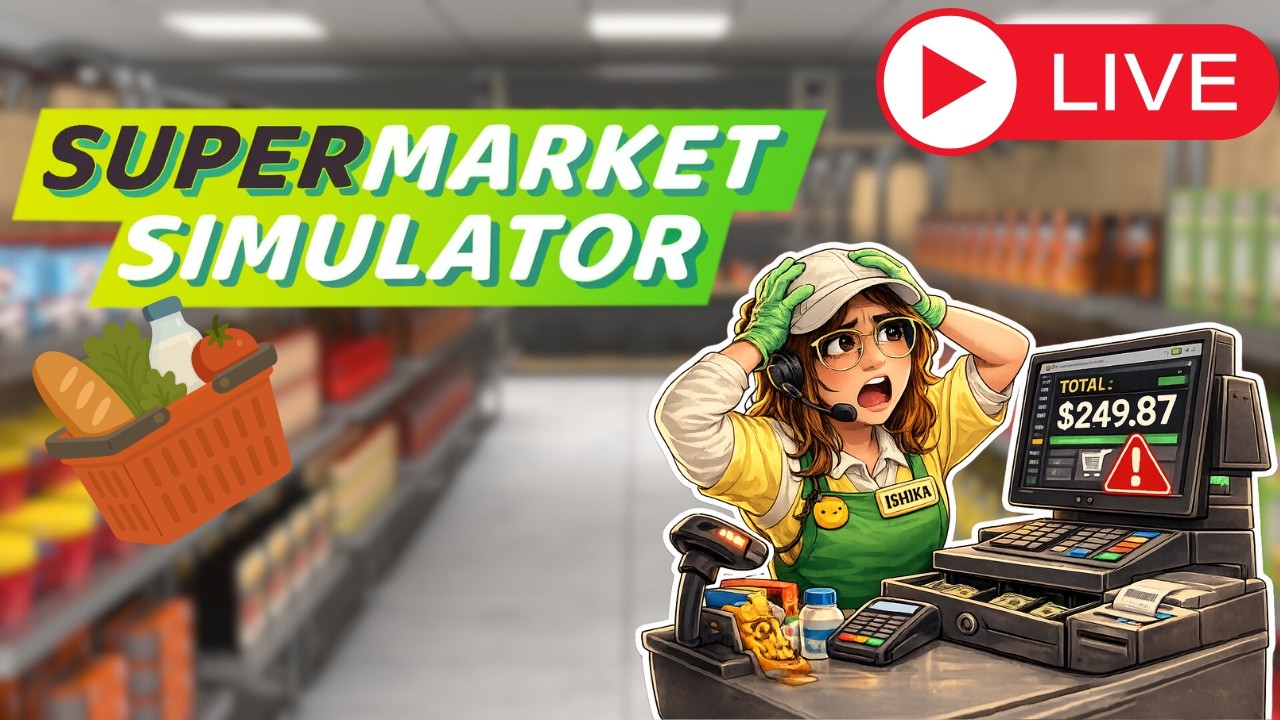 Abrí un supermercado… y fue mala idea 🛒😭 | Supermarket Simulator