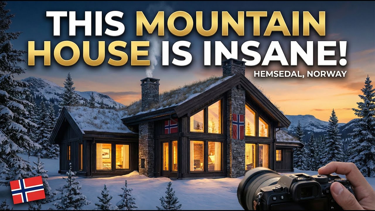 Luxury Traditional Mountain House Design in Hemsedal, Norway | Scandinavian Dream Home
