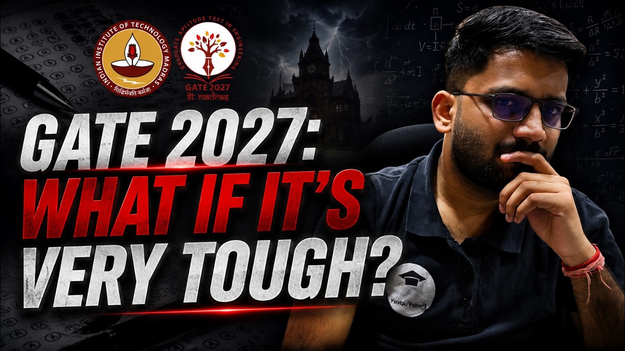 GATE 2027 is Going to be the Toughest? || PrepFusion