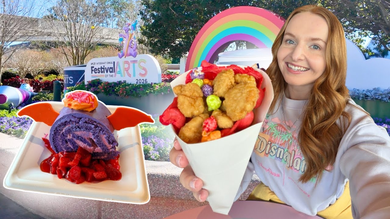 EPCOT Festival of the Arts 2026 | NEW Food & Drinks | Art, Animation Academy & Disney on Broadway