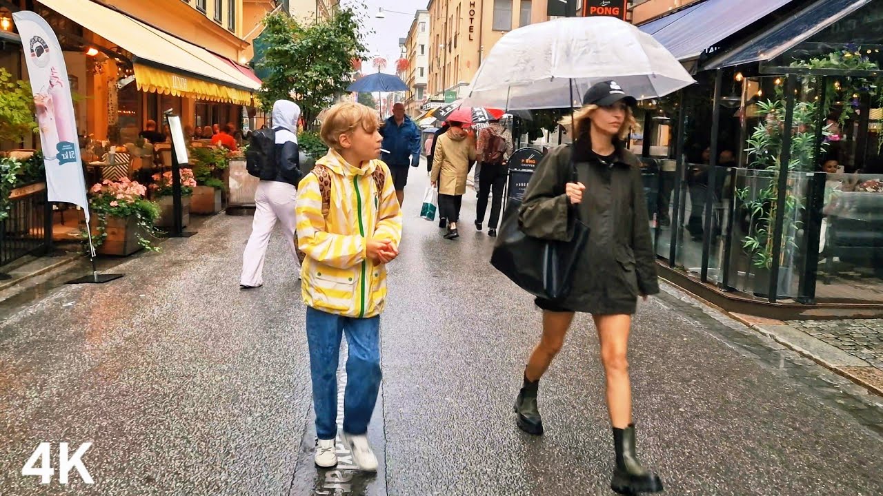 Stockholm, Sweden: Gray Skies, Quiet Walk