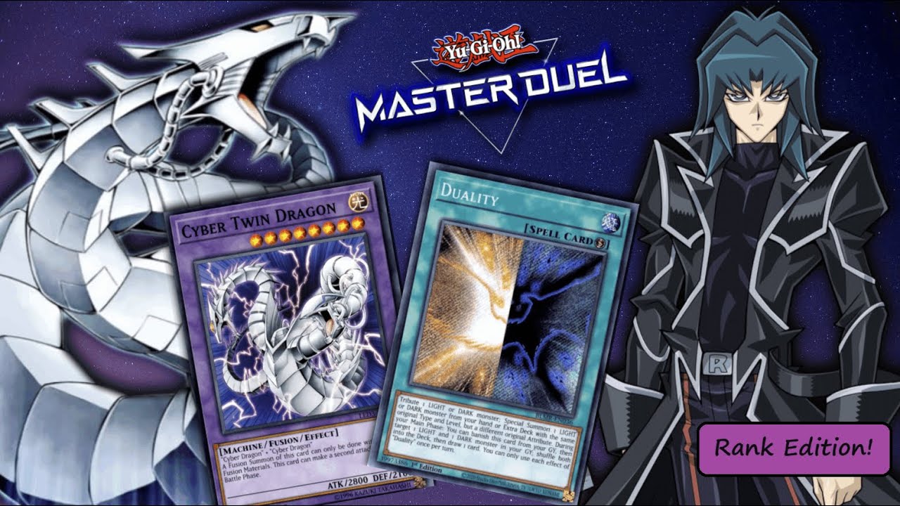 DUALITY! NEW BROKEN OTK SUPPORT! | Yu-Gi-Oh! Master Duel | BEST CYBER DRAGON DECK | Rank Replays!